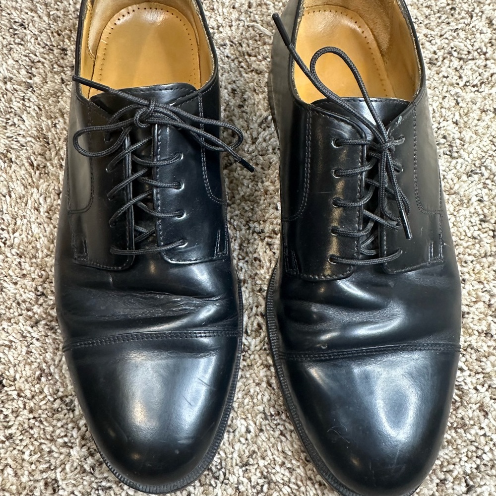 Cole Haan Men's Caldwell 10D Black Leather Oxford Dress Shoes